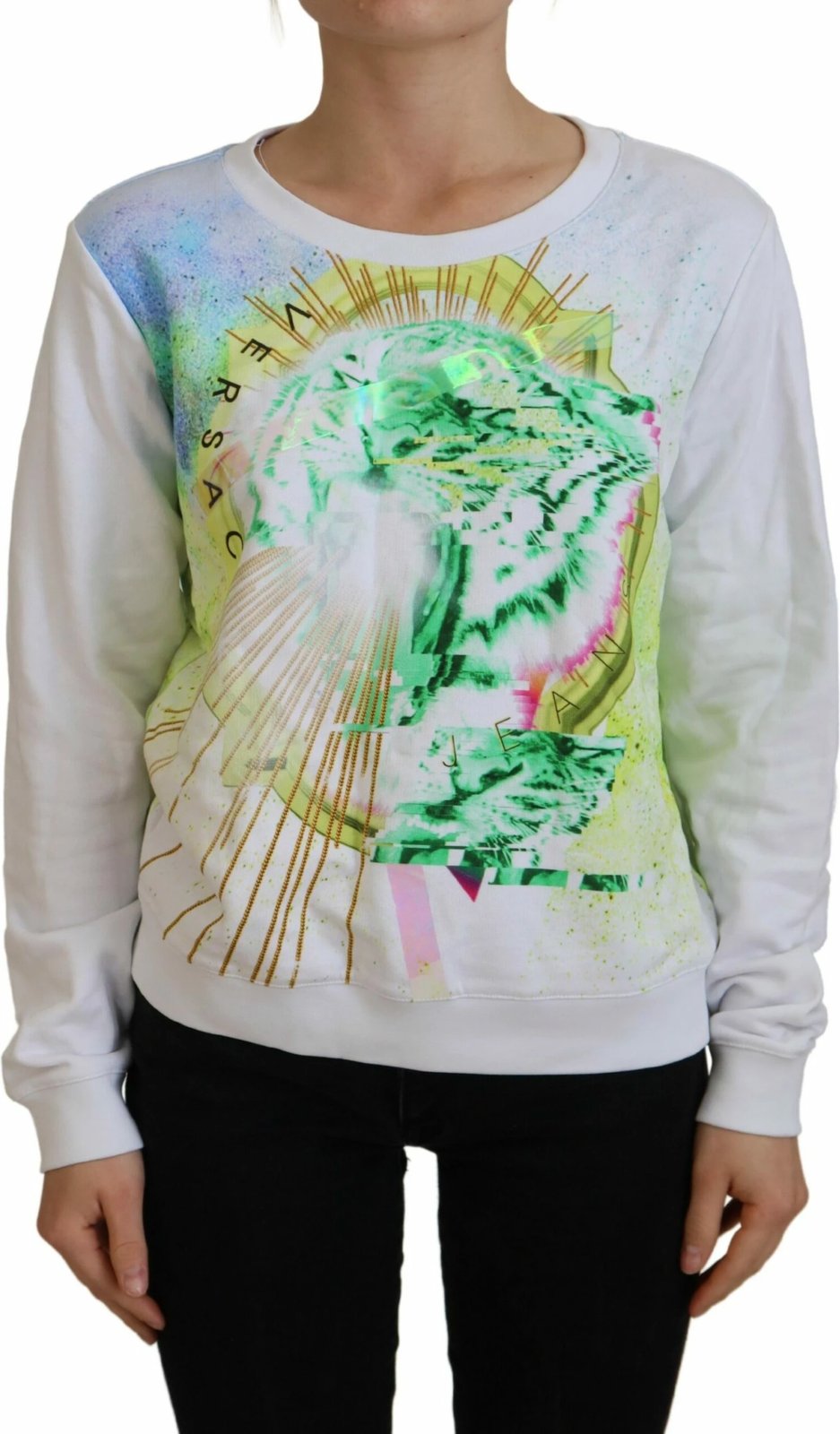 Duks për femra Versace Jeans, i bardhë 