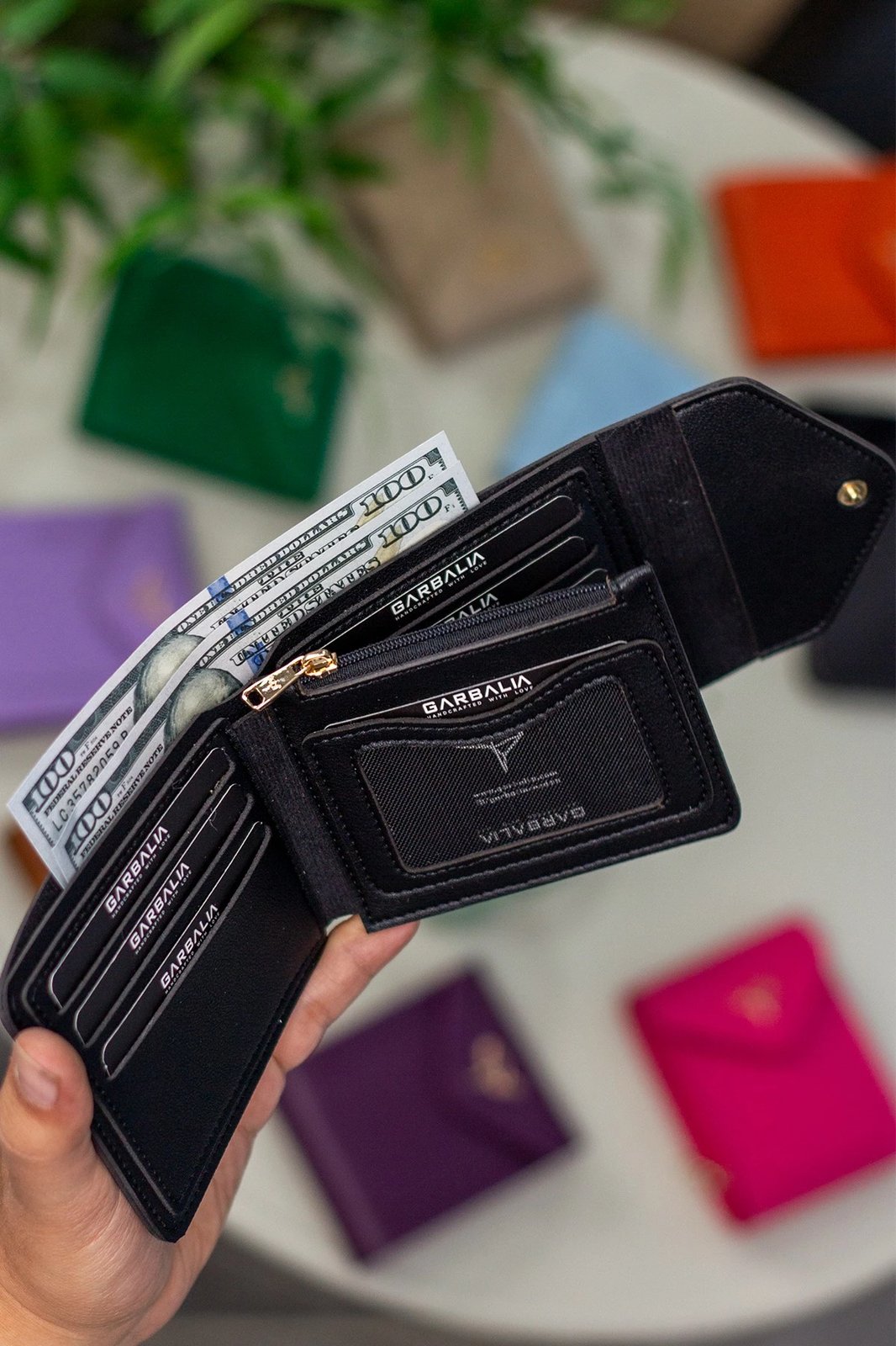 Portofol për gra, Zoozie Bags, Peru, ngjyrë e zezë