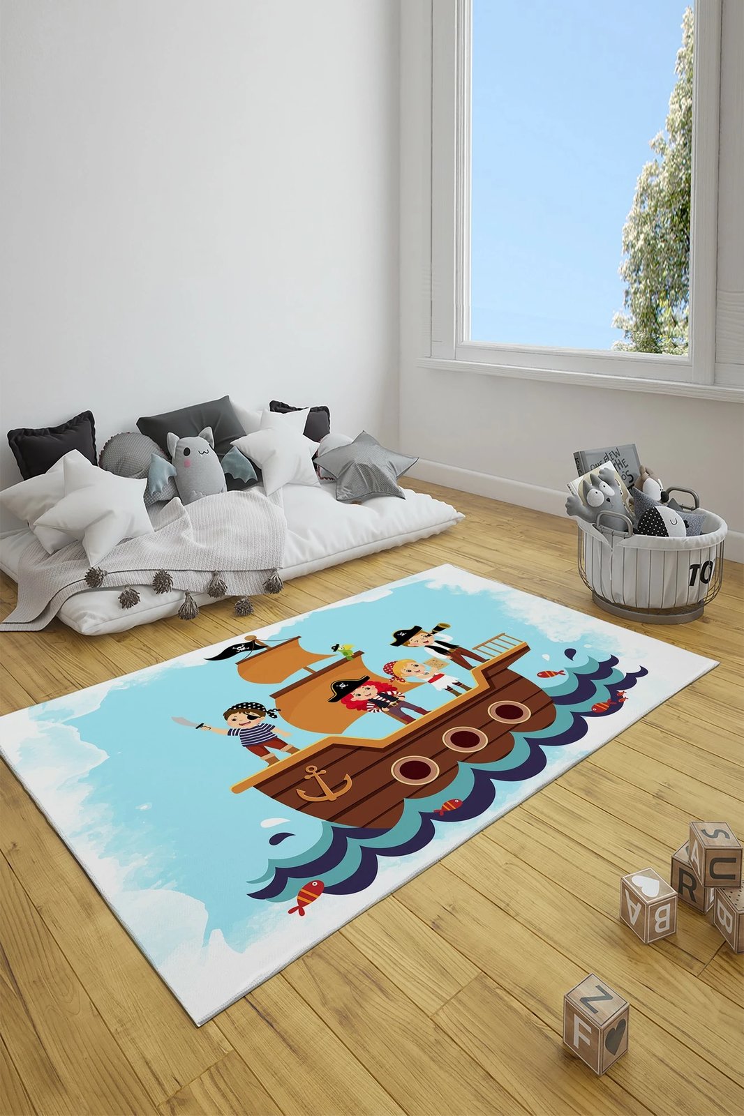 Qilim multingjyrësh për fëmijë, 80x200cm, Conceptum Hypnose, CT-3006