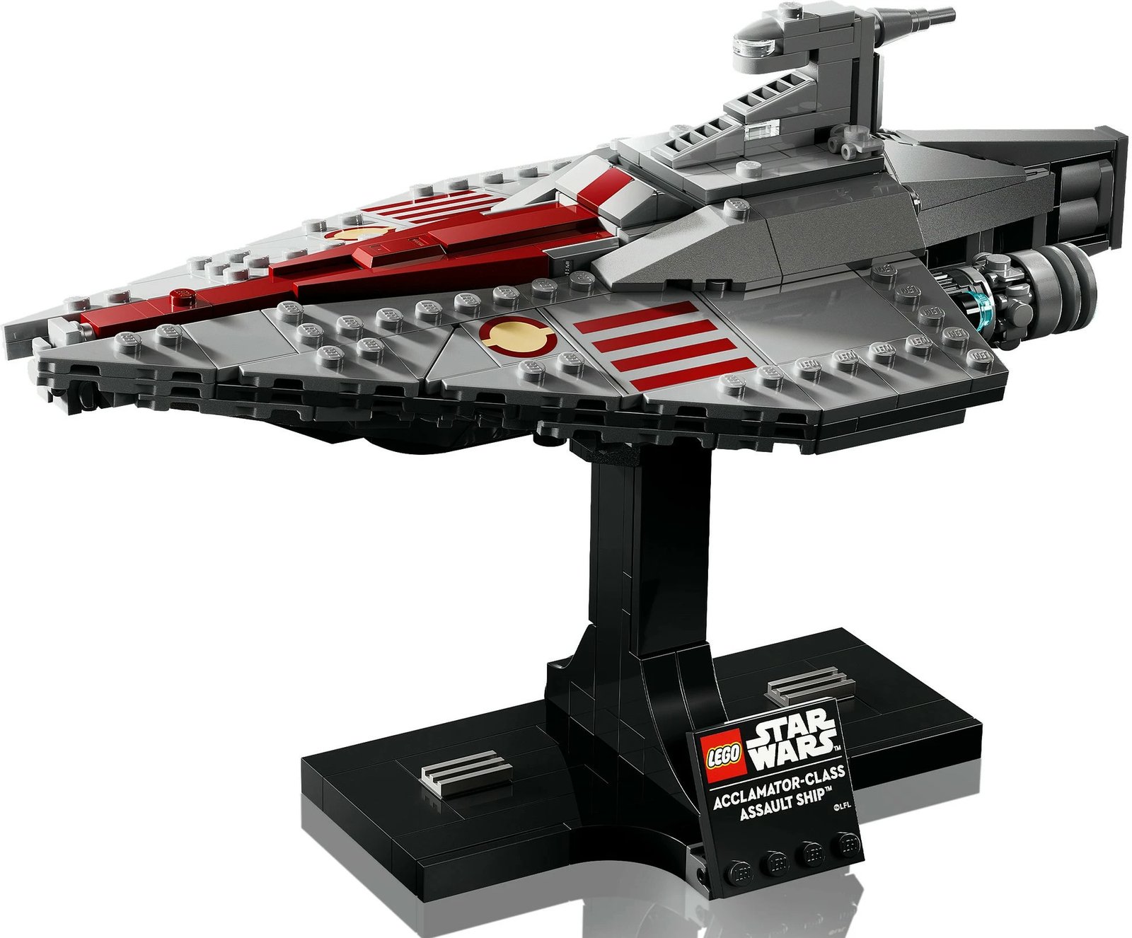 Set ndërtimi LEGO Star Wars 75404 Acclamator-Class Assault Ship, 450 pjesë, multikolor