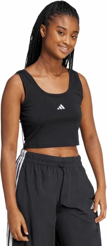 Maicë për femra adidas, e zezë