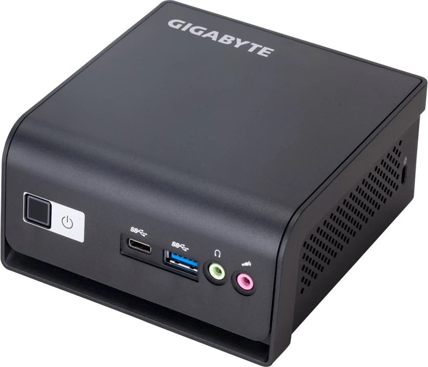 Kasë Gigabyte BRIX GB-BMCE-4500C, Celeron N4500, mini PC, e zezë