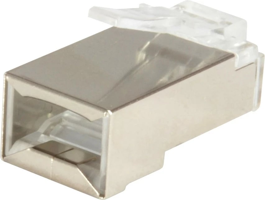 Set prizë rrjeti RJ45 Equip Cat6, shielded, 100 copë, argjend