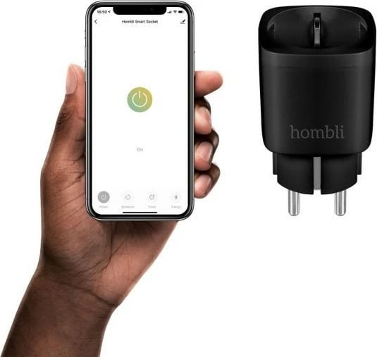 Smart socket Hombli, EU, Wi-Fi, zi