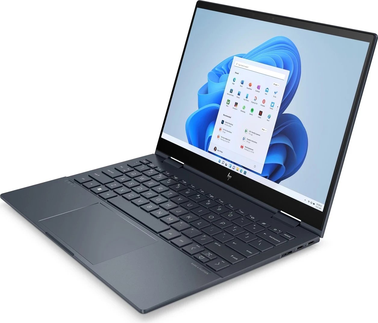 Laptop hibrid HP ENVY x360 13-bf0007nw, Intel® Core™ i5, 16 GB RAM, 512 GB SSD, Blu