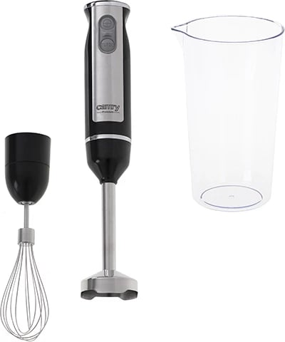 Blender dore, Adler CR 4621, 600W (1000W max), 2 shpejtësi me TURBO, gotë 600ml, shtojcë çelik inox dhe rrahëse, mini set 2‑në‑1, e zezë Blender dore, Adler CR 4621, 600W (1000W max), 2 shpejtësi me TURBO, gotë 600ml, shtojcë çelik inox dhe rrahëse, mini set 2‑në‑1, e zezë
