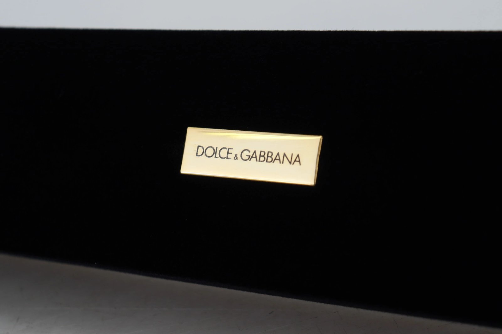 Kuti bizhuterie Dolce & Gabbana, e zezë 