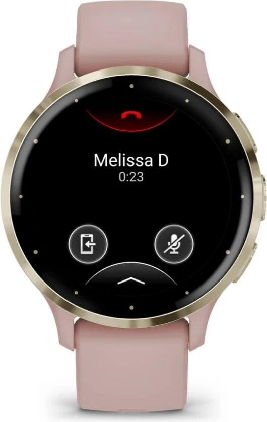 Smartwatch Garmin Venu 3S, 41 mm, AMOLED, GPS, Gold/Rozë