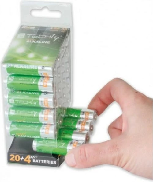 Bateri alkaline Techly LR06 AA, 24 copë Bateri alkaline Techly LR06 AA, 24 copë
