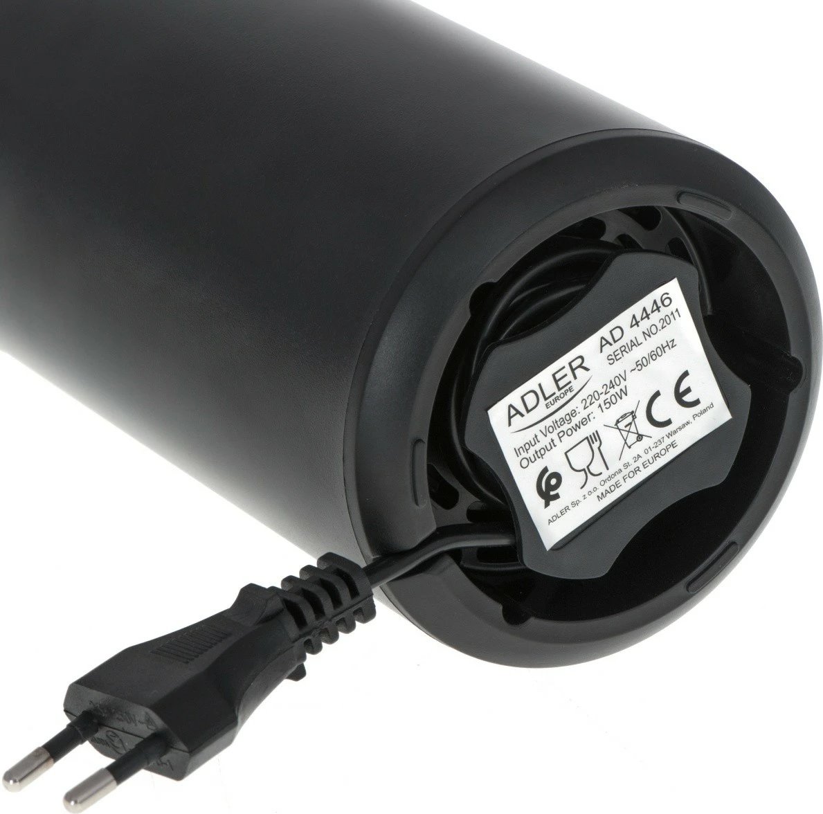 Mulli kafeje elektrik, Adler, AD 4446bs, 75 g, 150 W, e zezë