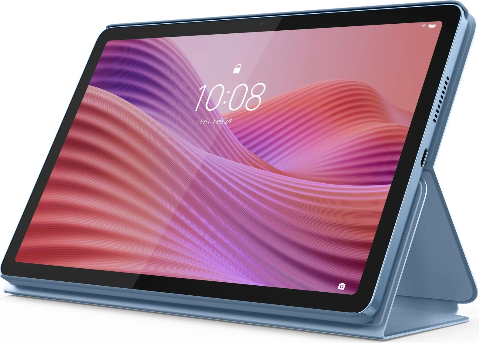 Mbështjellës Lenovo Folio Case për tablet, PU plastikë, stand mode, 10.1 inç, kaltër