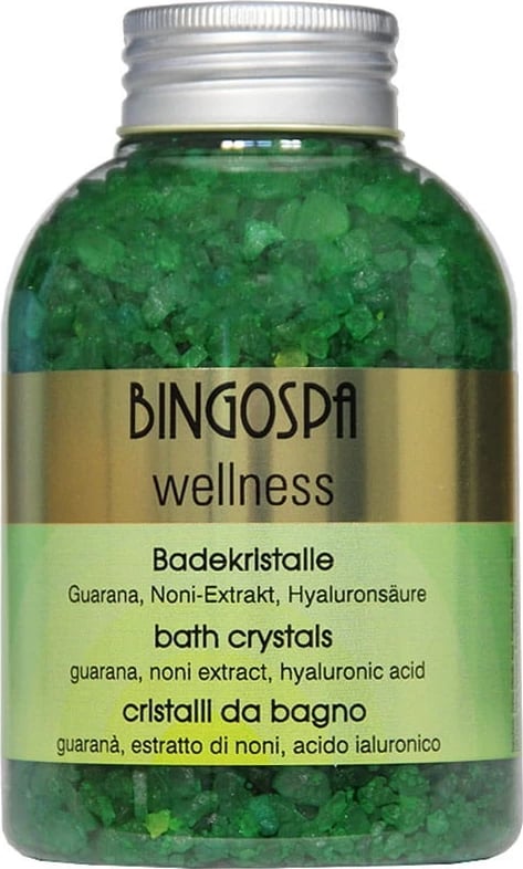Kristale për banjë për femra BingoSpa me Guarana dhe Acid Hialuronik, 650g