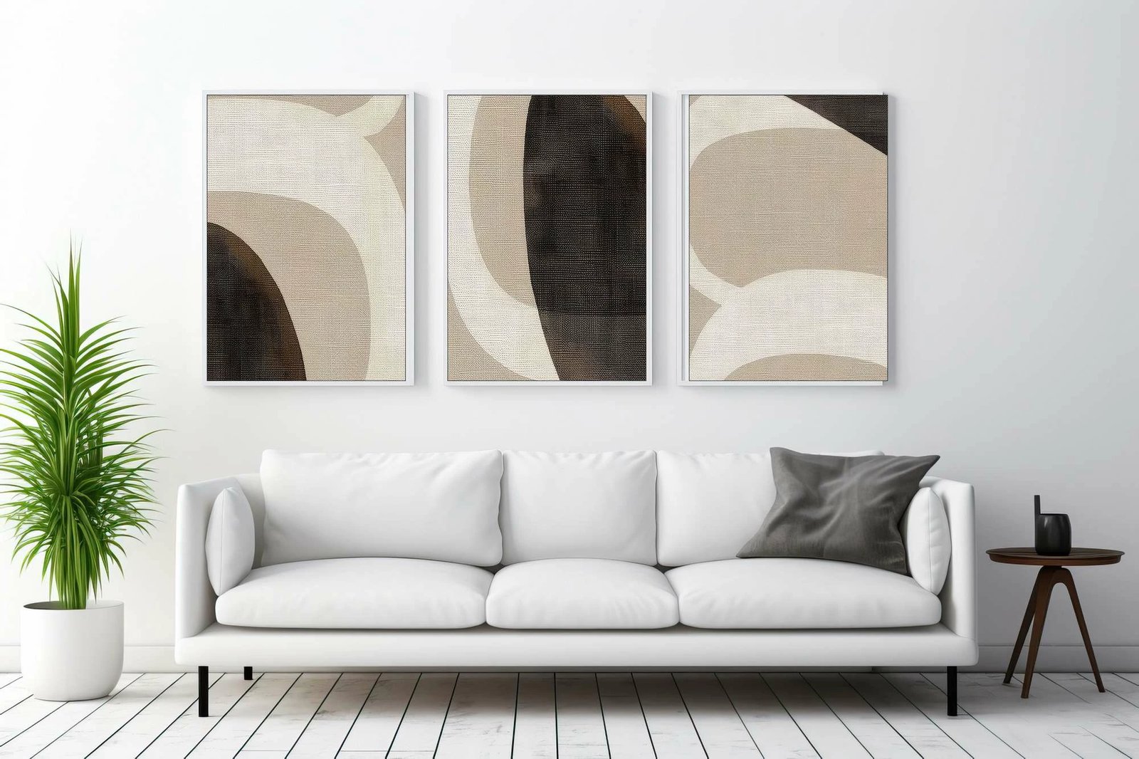 Pikturë dekorative me kornizë MDF (3 copë), Wallity, Mp3-00113, 21x30cm