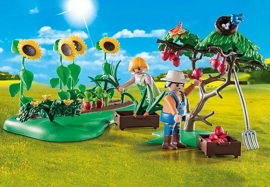 Set figurina Playmobil Country 71380 Starter Pack, 91 pjesë
