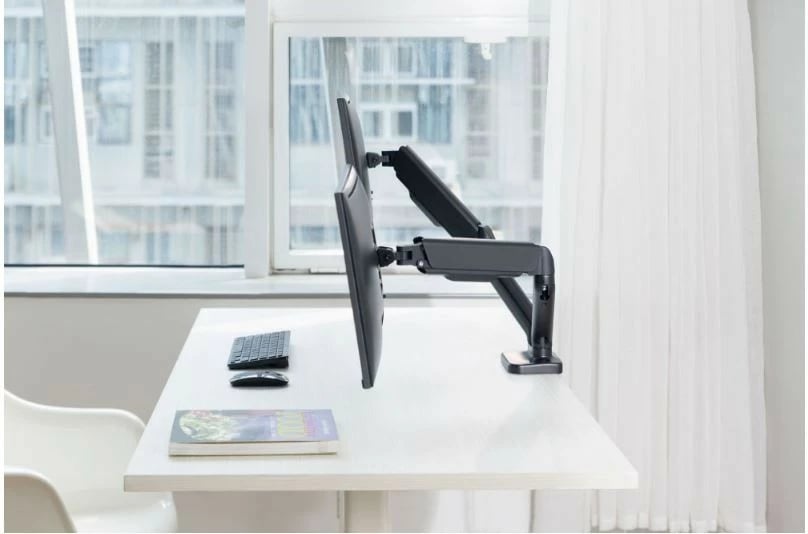 Mbajtëse tavoline për dy monitorë Techly ICA-LCD 462B, 17-32 inç, 9kg, e zezë