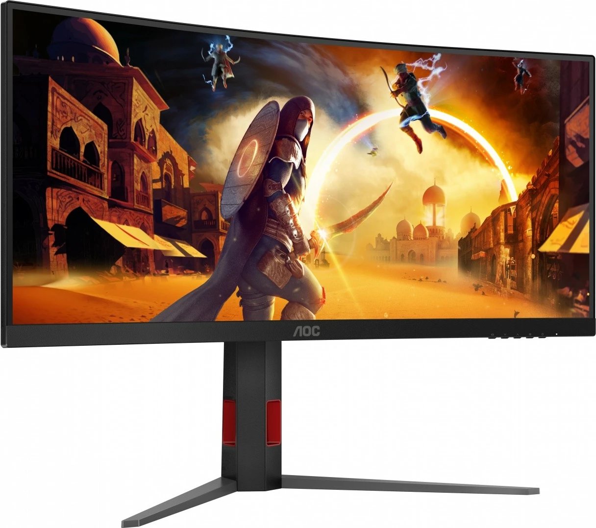 Monitor gaming AOC CU34G4Z, 34", 240Hz, VA, WQHD, HDMI 2.1, i zi