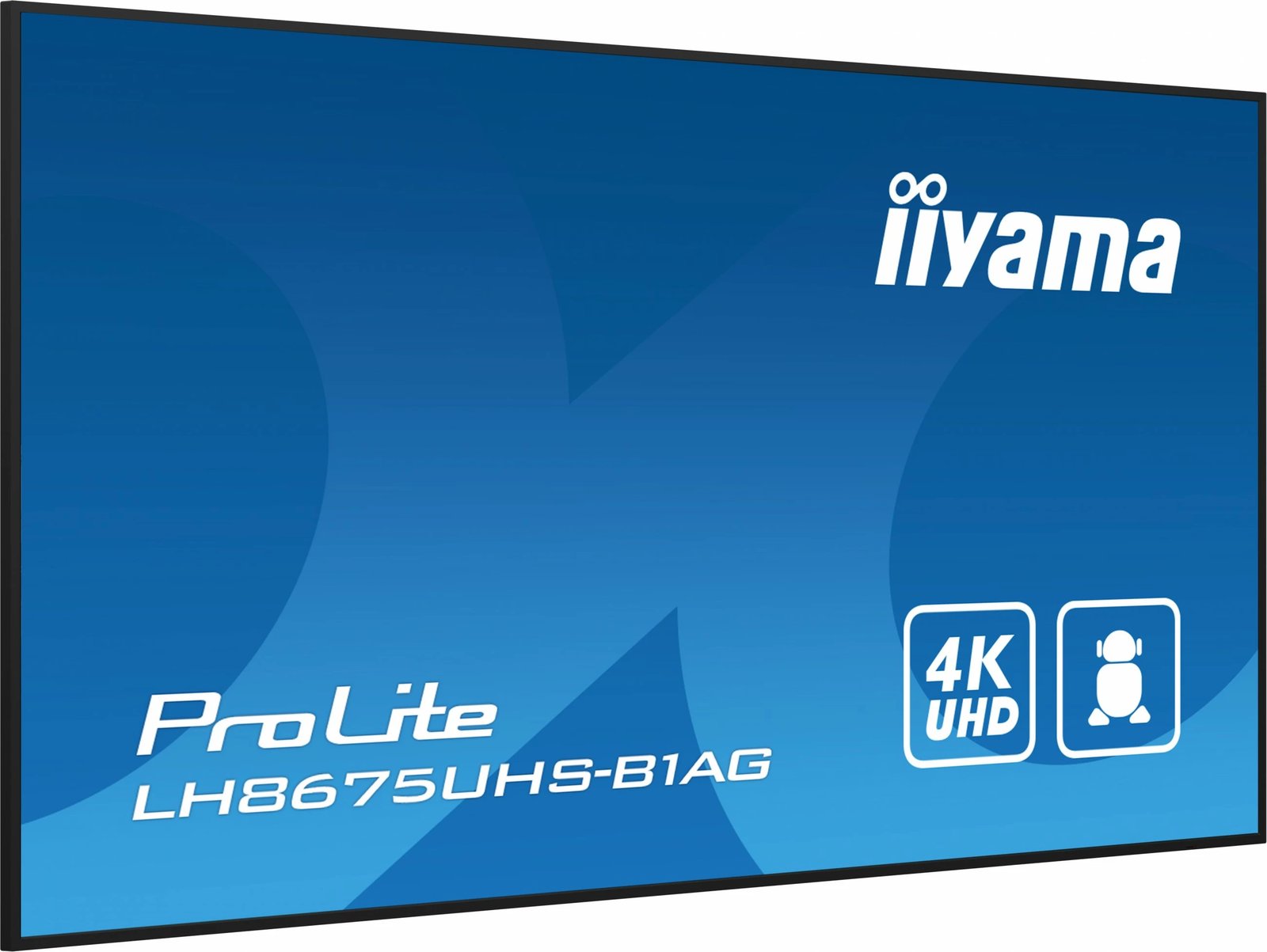 Ekran digjital iiyama LH8675UHS-B1AG, 86", 4K UHD, Wi-Fi