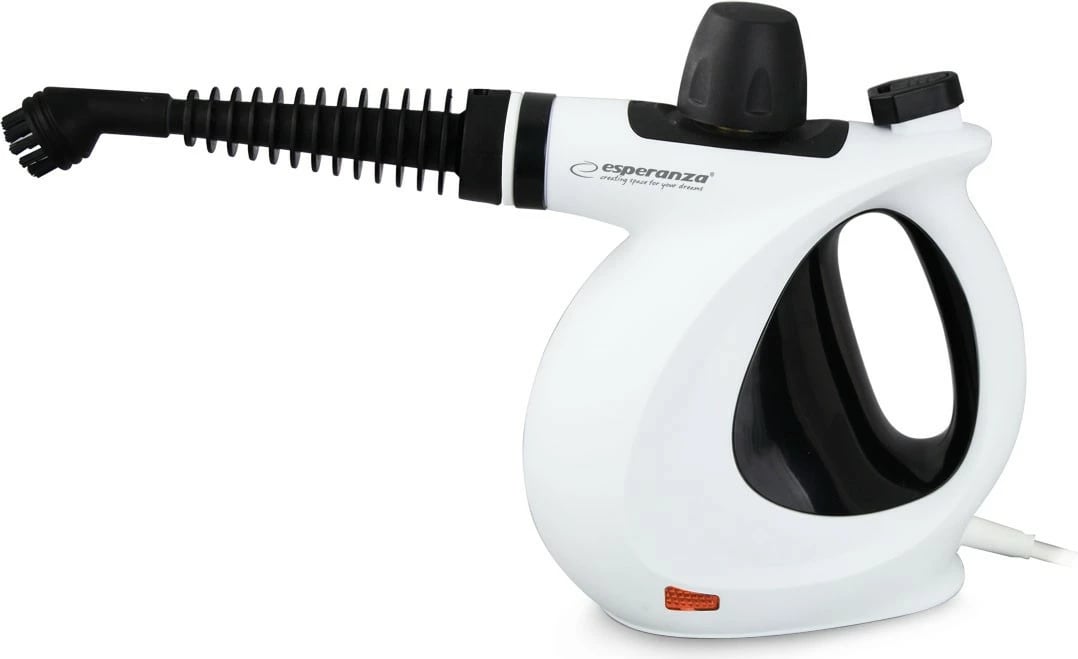 Pastrues me avull Esperanza Asalto, 350 ml, 1050 W, Bardhë/Zi, me 16 aksesorë