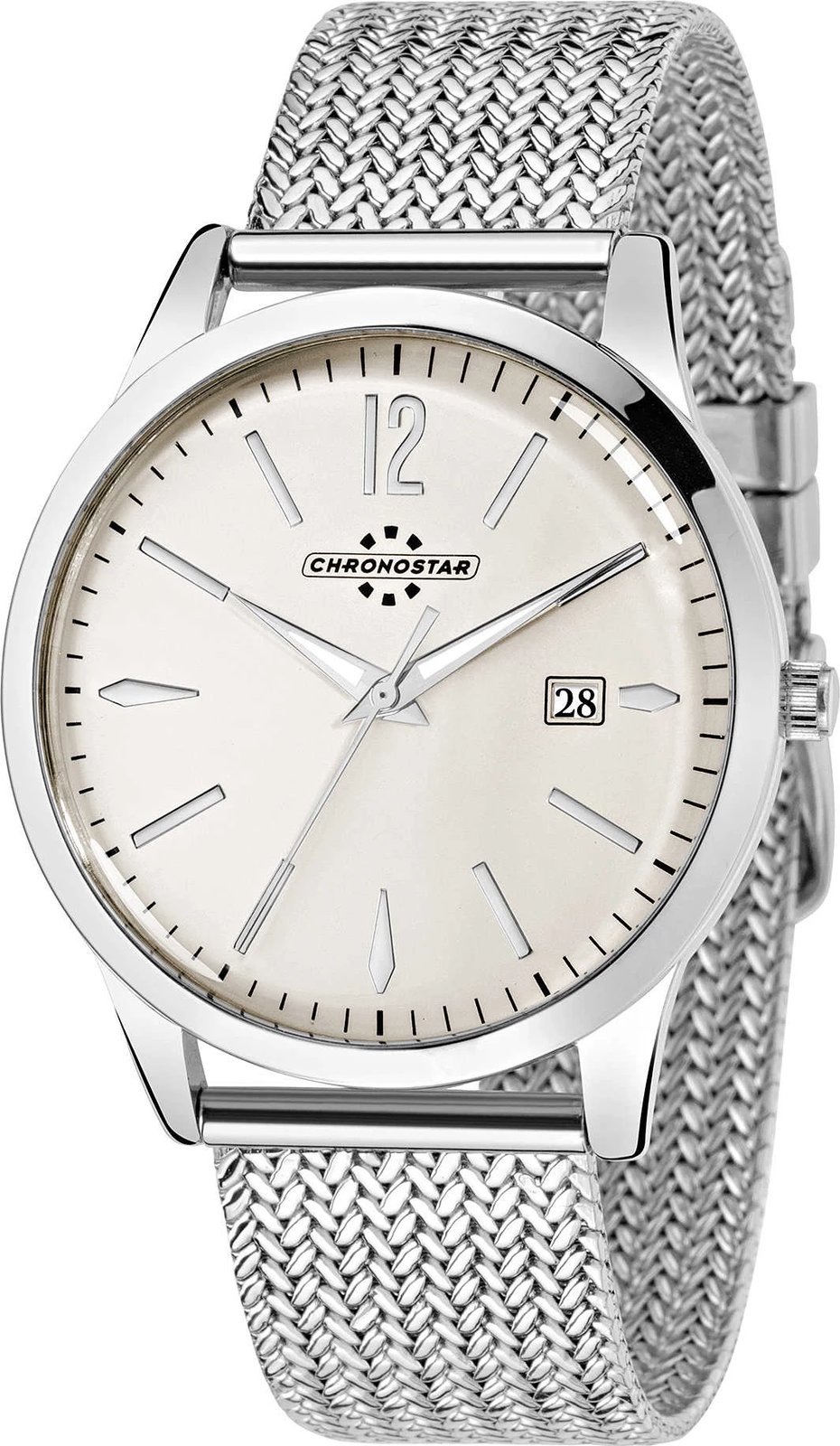 Orë dore për meshkuj Chronostar R3753255004, argjend