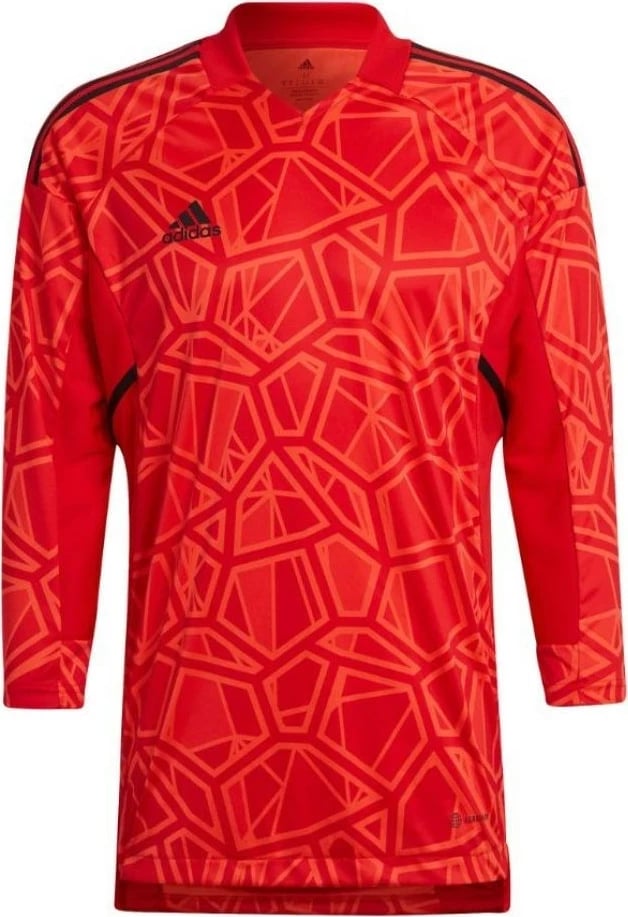 Duks adidas Condivo 22 me mëngë të gjata për portier, për meshkuj, e kuqe