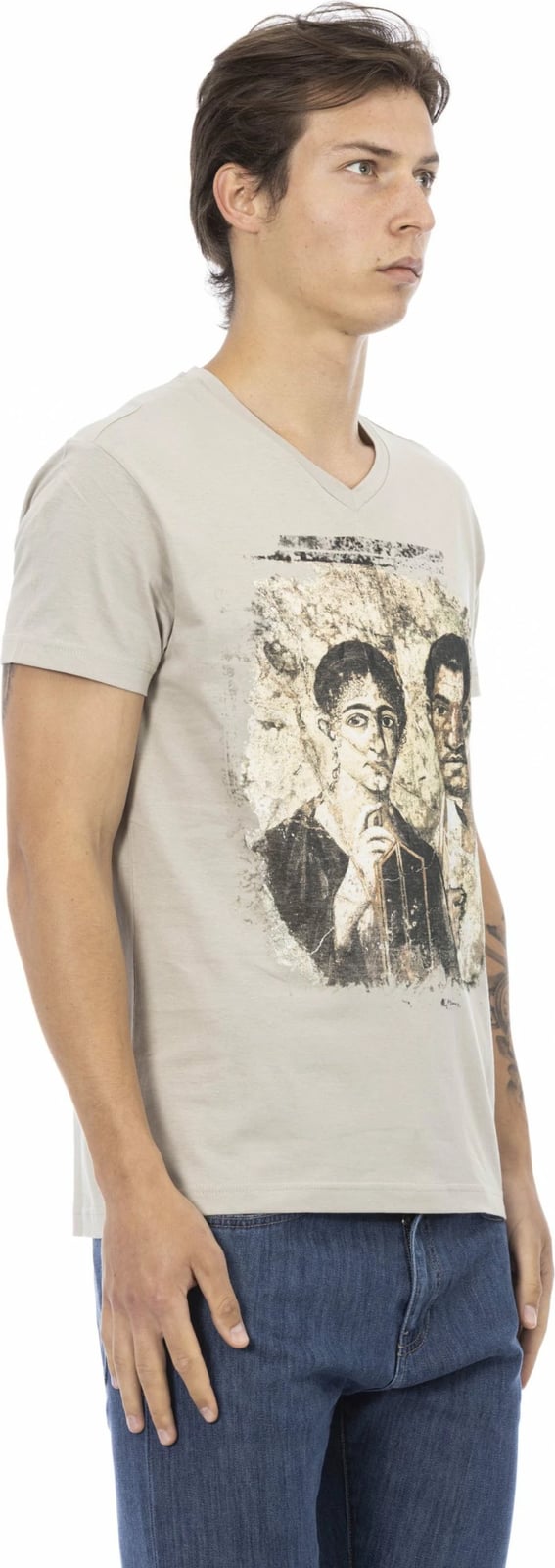 Maicë për meshkuj Trussardi Action, bezhë