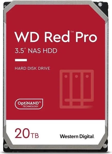 Hard disk HDD Western Digital Red Pro, 3.5'', 20TB