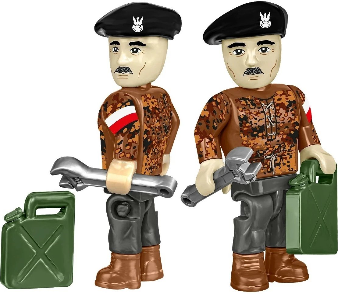 Set ndërtimi Cobi Klocki Panzer V Panther G Pudel, 1133 pjesë, plastikë, me 2 figurina