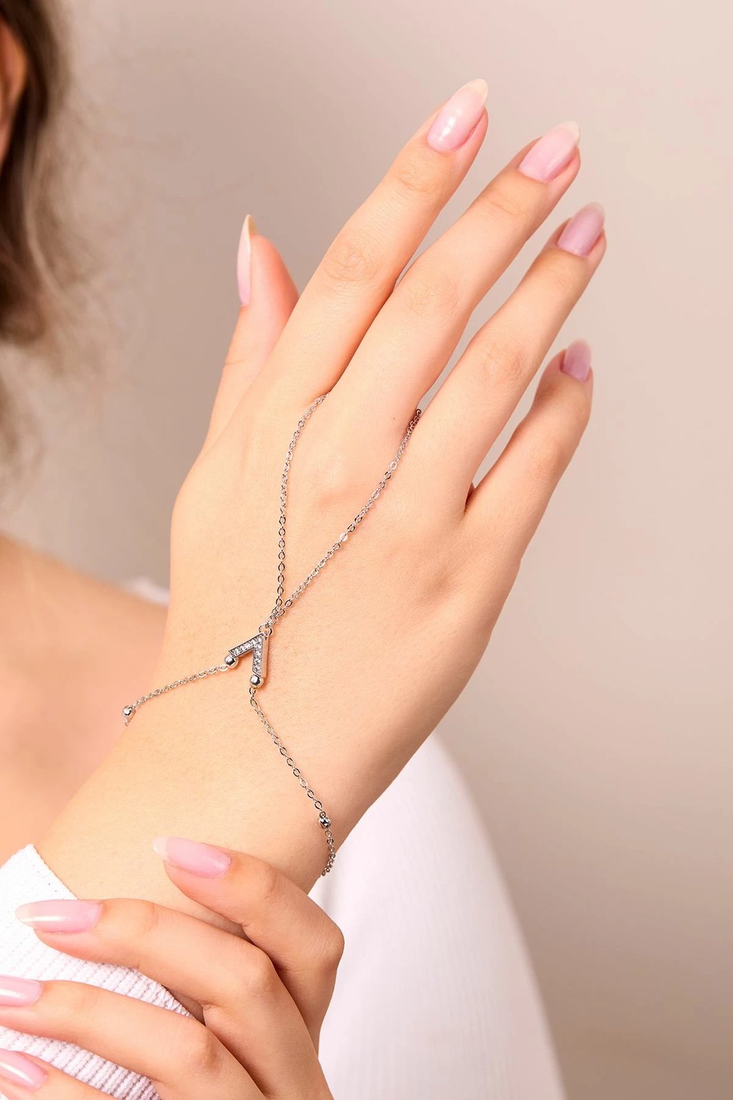 Zinxhir metalik Elika, ngjyrë argjendi, CSHM9957G