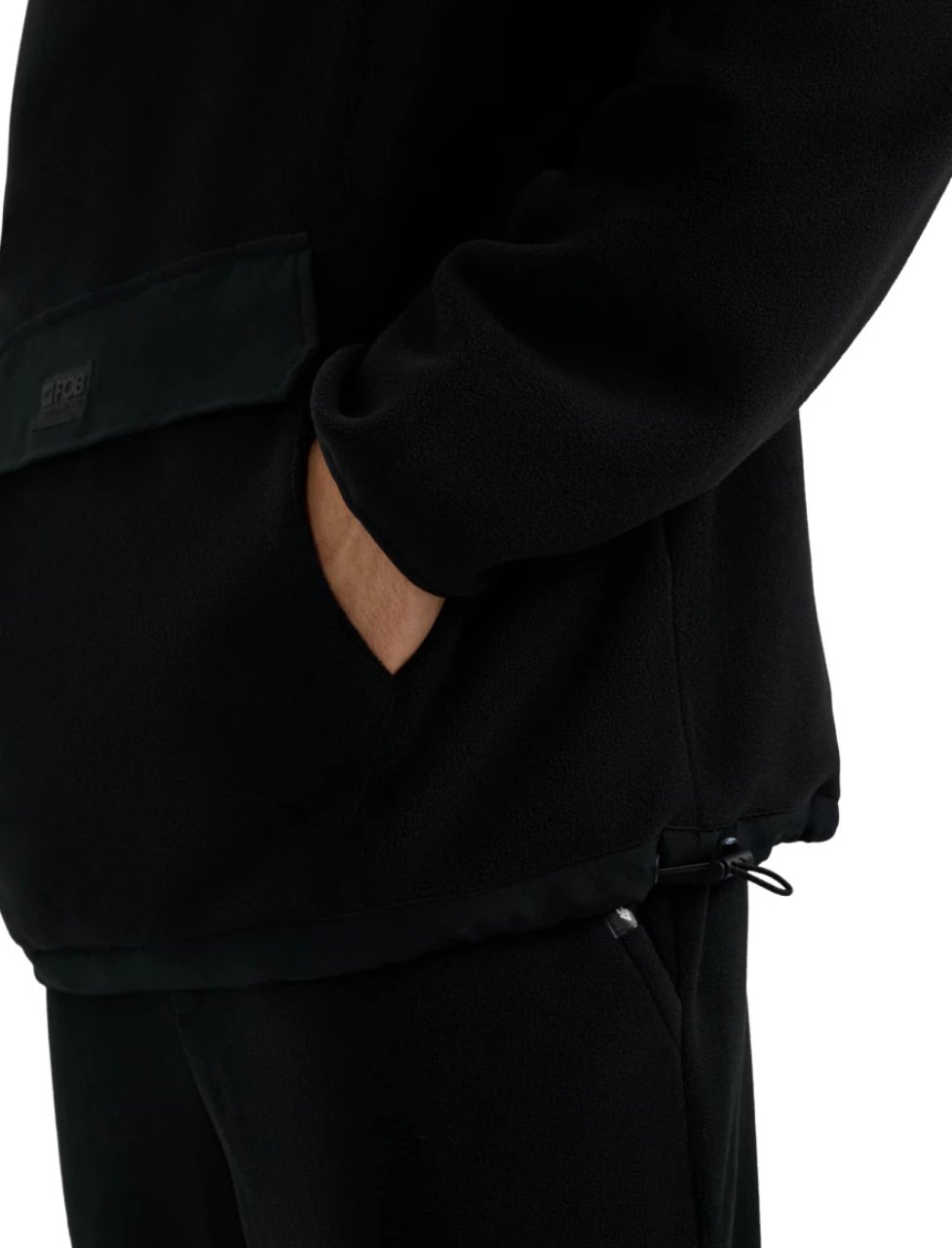 Duks fleece për meshkuj 4F, e zezë