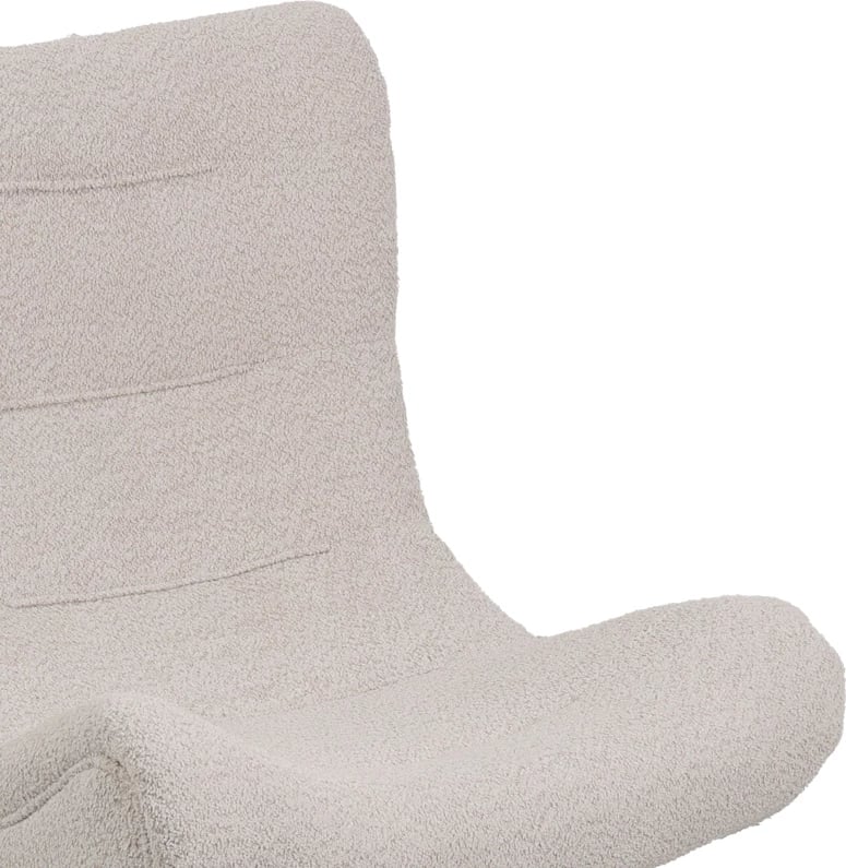 Karrige boucle, ngjyrë bezhë, 97x80x100cm