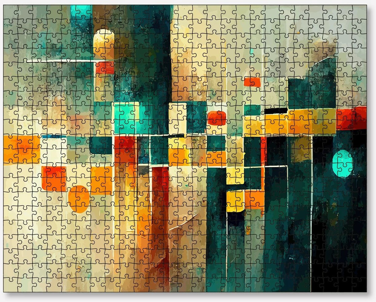 Puzzle 500 copë, Evila Originals, shumëngjyrësh, PZL_0116_500