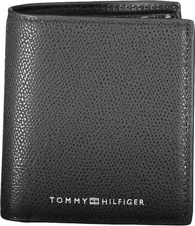 Portofol për meshkuj Tommy Hilfiger, i zi
