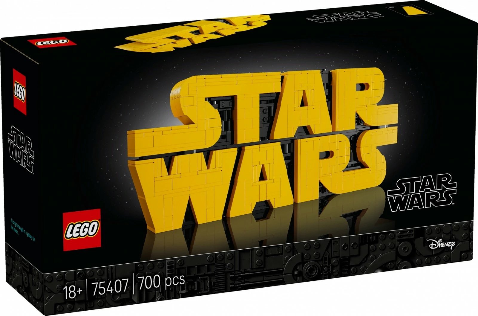 Set LEGO Star Wars 75407, 700 pjesë, logo 3D, e verdhë
