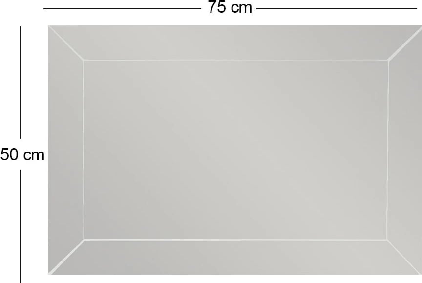 Pasqyrë Relsa, e bardhë, Hanah Home