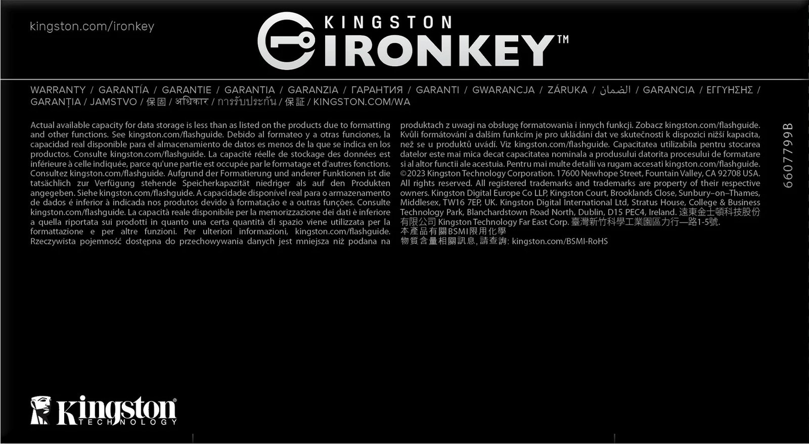 USB stick Kingston IronKey D500S 32GB, USB 3.2, i zi