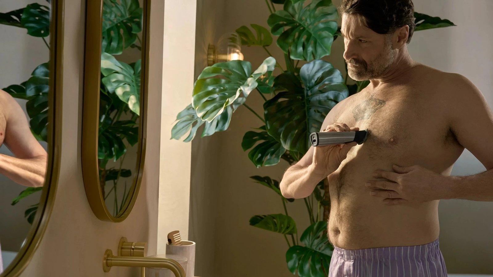 Makinë rroje Philips MG9557/15 All-in-One Trimmer 9000 Series, 20-në-1, Argjendtë