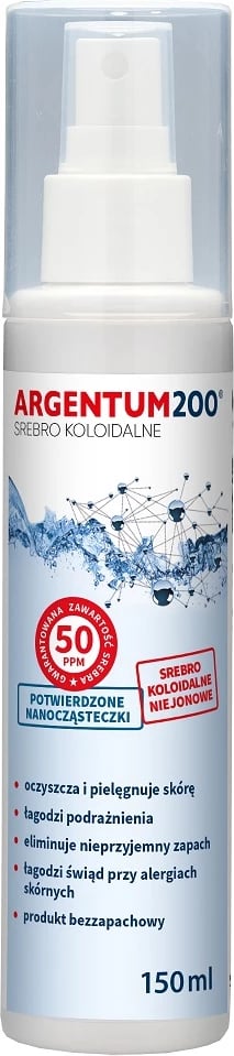 Spray argjendi koloidal Aura Herbals Argentum200 50ppm, 150ml