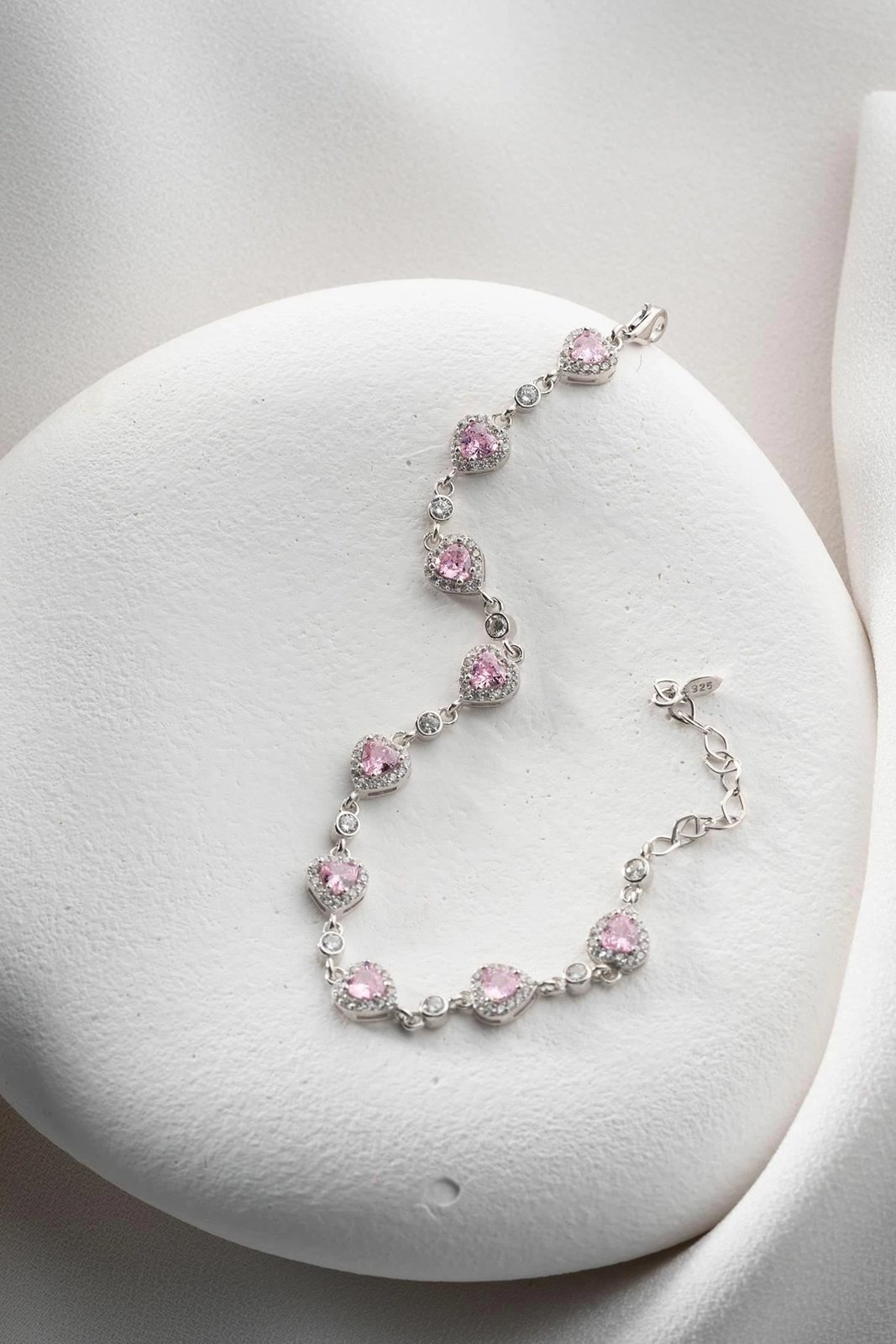 Byzylyk argjendi, ngjyrë argjendi dhe rozë, Jumeon, NRZ1000332