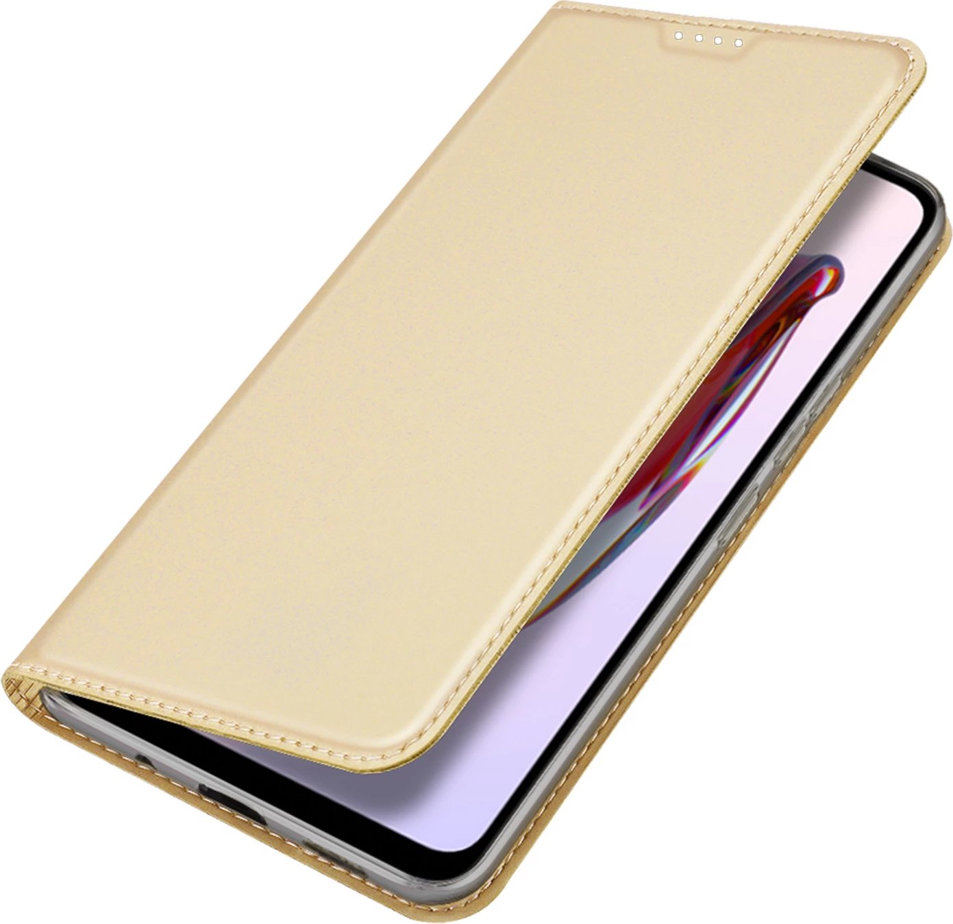 Mbështjellës Dux Ducis Skin Pro për Xiaomi Redmi 11A / Poco C55 / Redmi 12C, me kapak, xhep kartele, gold Mbështjellës Dux Ducis Skin Pro për Xiaomi Redmi 11A / Poco C55 / Redmi 12C, me kapak, xhep kartele, gold