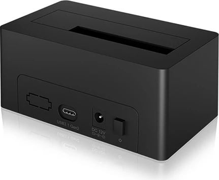 Docking station ICY BOX IB-1121-C31, USB 3.2 Gen 2, Anthracite, Black