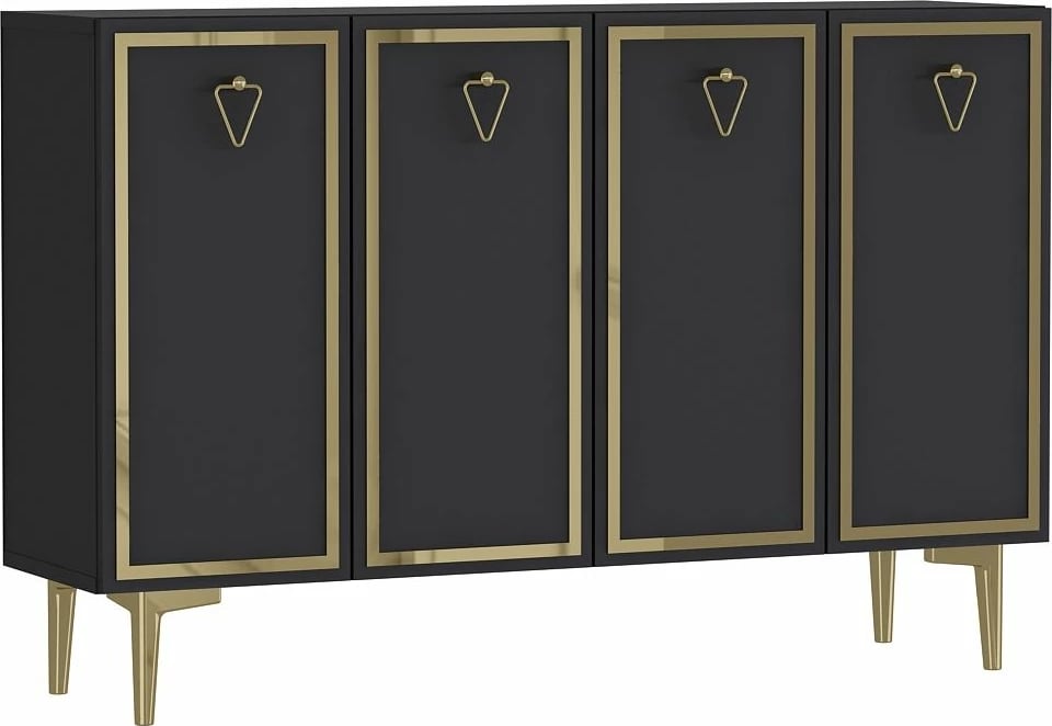 Konsol Skye Decor, anthracite, gold, 8160KM-1