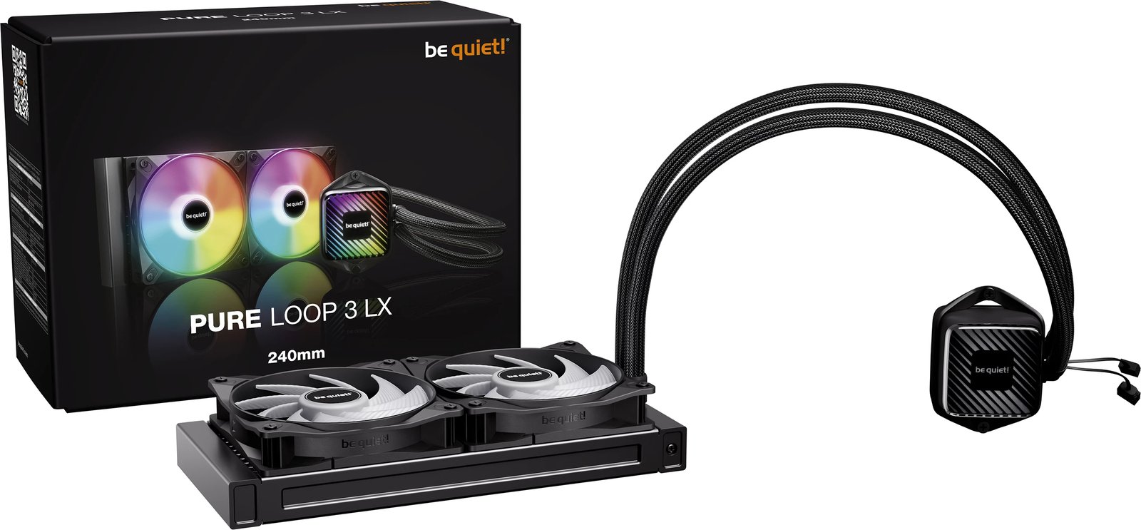 Ftohës uji Be Quiet! PURE Loop 3 LX 240mm, RGB
