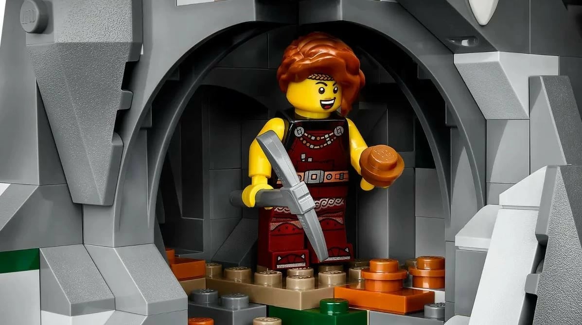 Set ndërtimi LEGO Viking Village 21343, 2103 pjesë, për të rritur, shumëngjyrësh