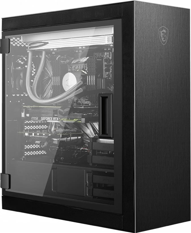 Kasë MSI MPG SEKIRA 500P, midi tower, xham anësor, e zezë