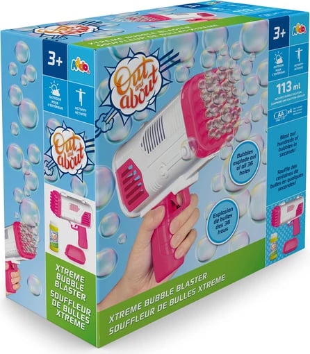 Out and About Xtreme Bubble Blaster (Pink)