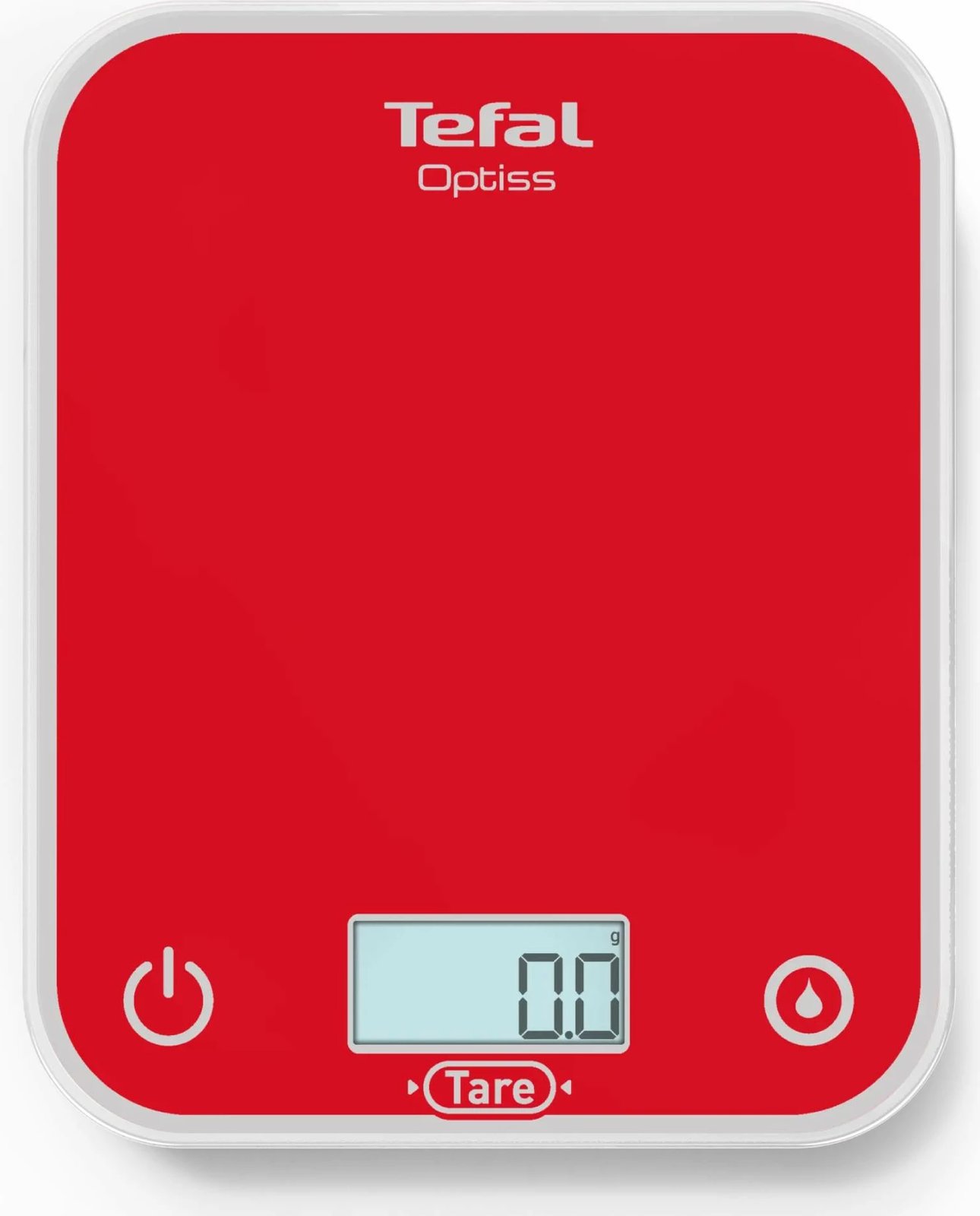 Peshore kuzhine, Tefal, Optiss, ekran LCD i madh, funksion Tare, matje lëngjesh, fikje automatike, e kuqe Raspberry