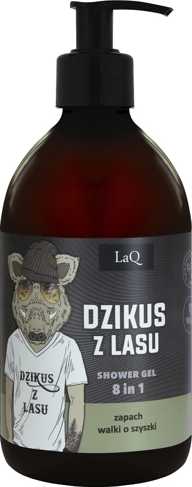 Xhel dushi për meshkuj LaQ 8-in-1 Jungle from the Forest 500ml Xhel dushi për meshkuj LaQ 8-in-1 Jungle from the Forest 500ml