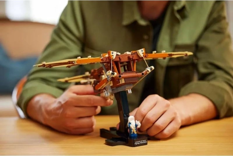 Set ndërtimi Lego për të rritur, Leonardo da Vinci