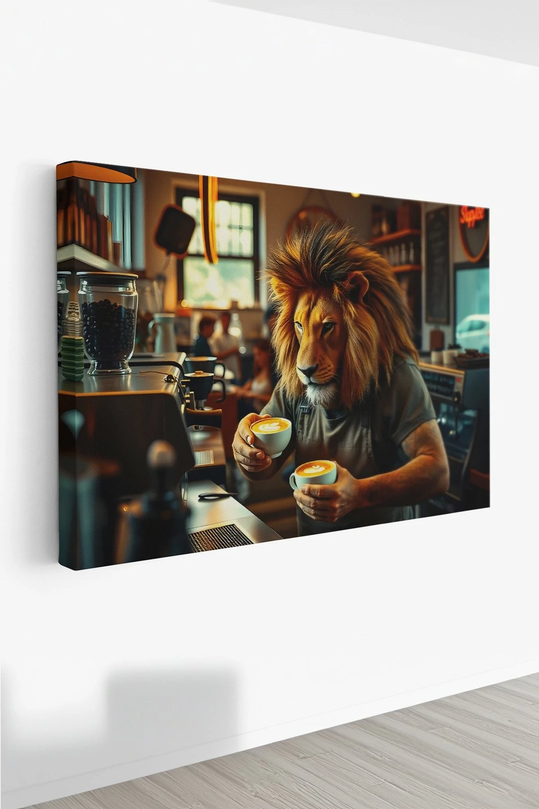 Pikturë dekorative në kanavacë, shumëngjyrëshe, Ersyaıhyvn20, 50x70cm