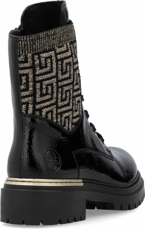 Çizme për femra Rieker, të zeza